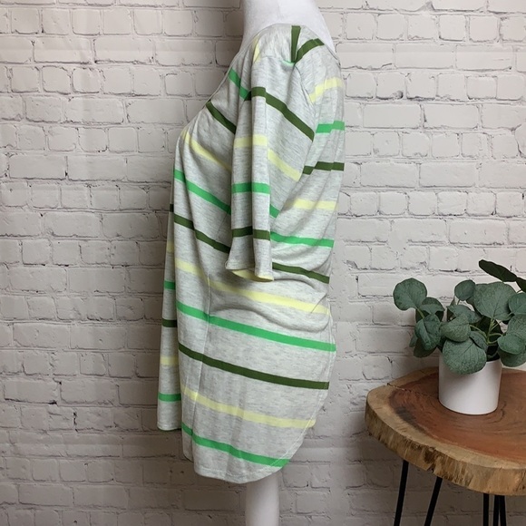RD Style Striped Open Back Tee - Picture 7 of 12